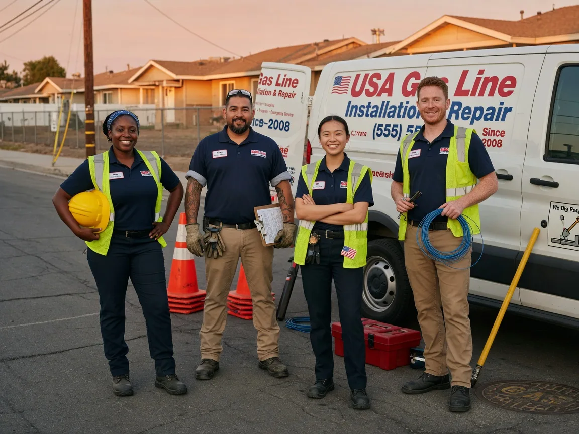 Gas Line Installation company in Glendora, MS